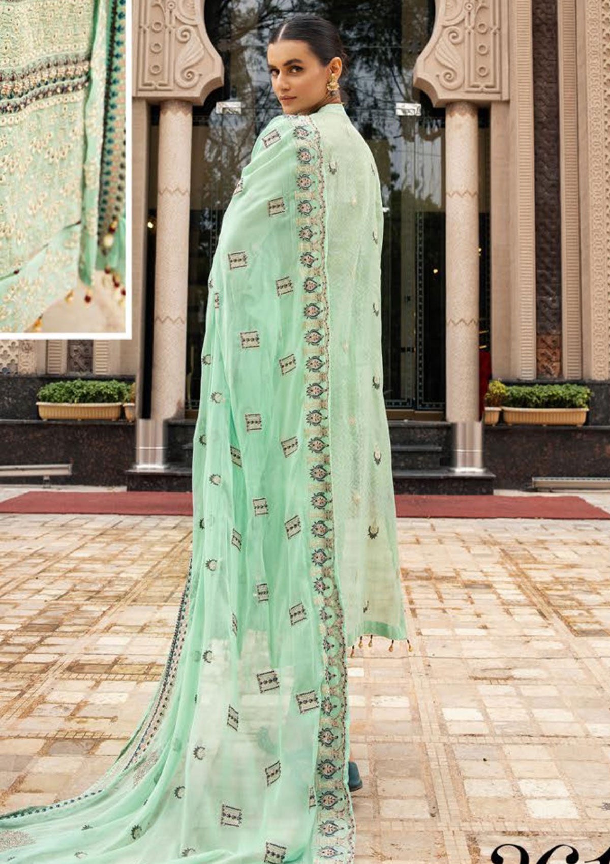 Winter Collection - Shaista - Masuri Hand Made - D#361 available at Saleem Fabrics Traditions