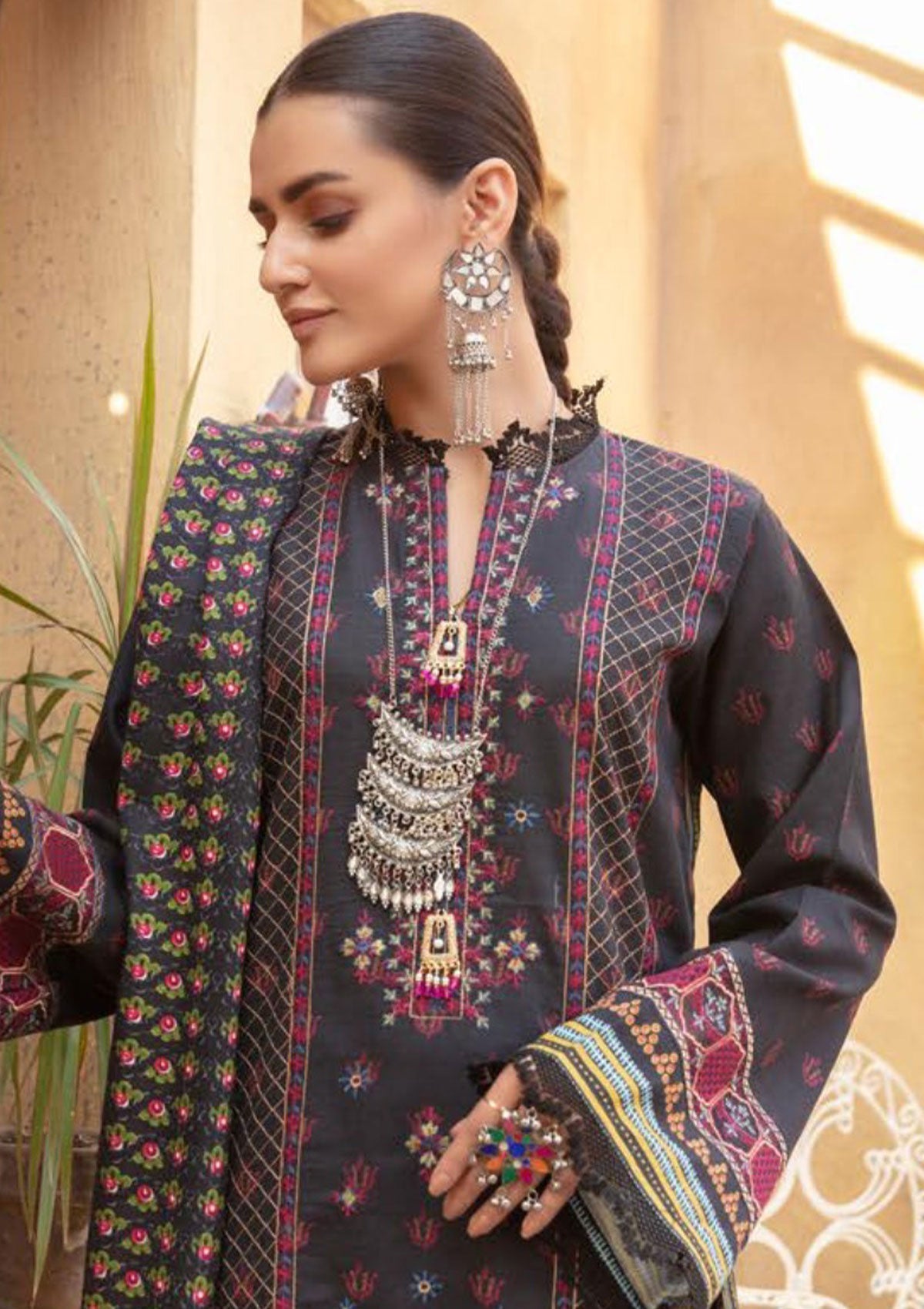 Winter Collection - Shaista - Nazakat - Khaddar - D#898 available at Saleem Fabrics Traditions