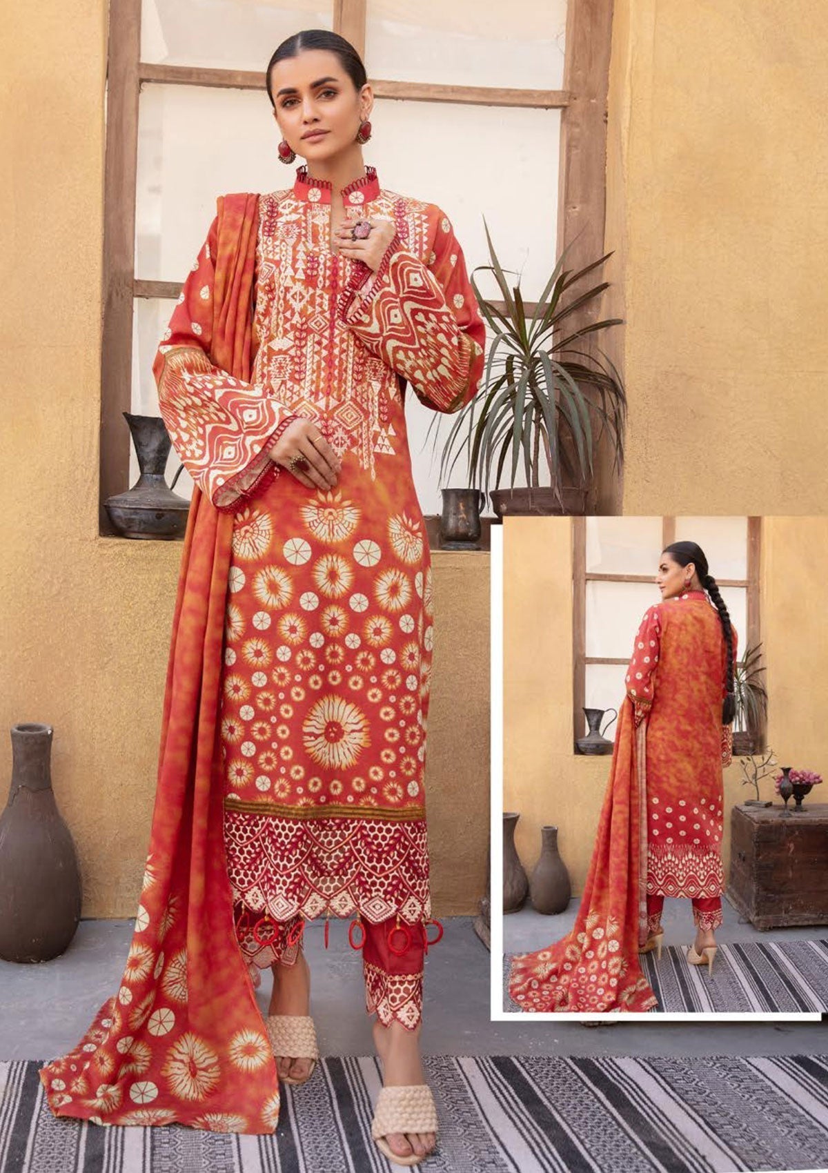 Winter Collection - Shaista - Nazakat - Khaddar - D#899 available at Saleem Fabrics Traditions