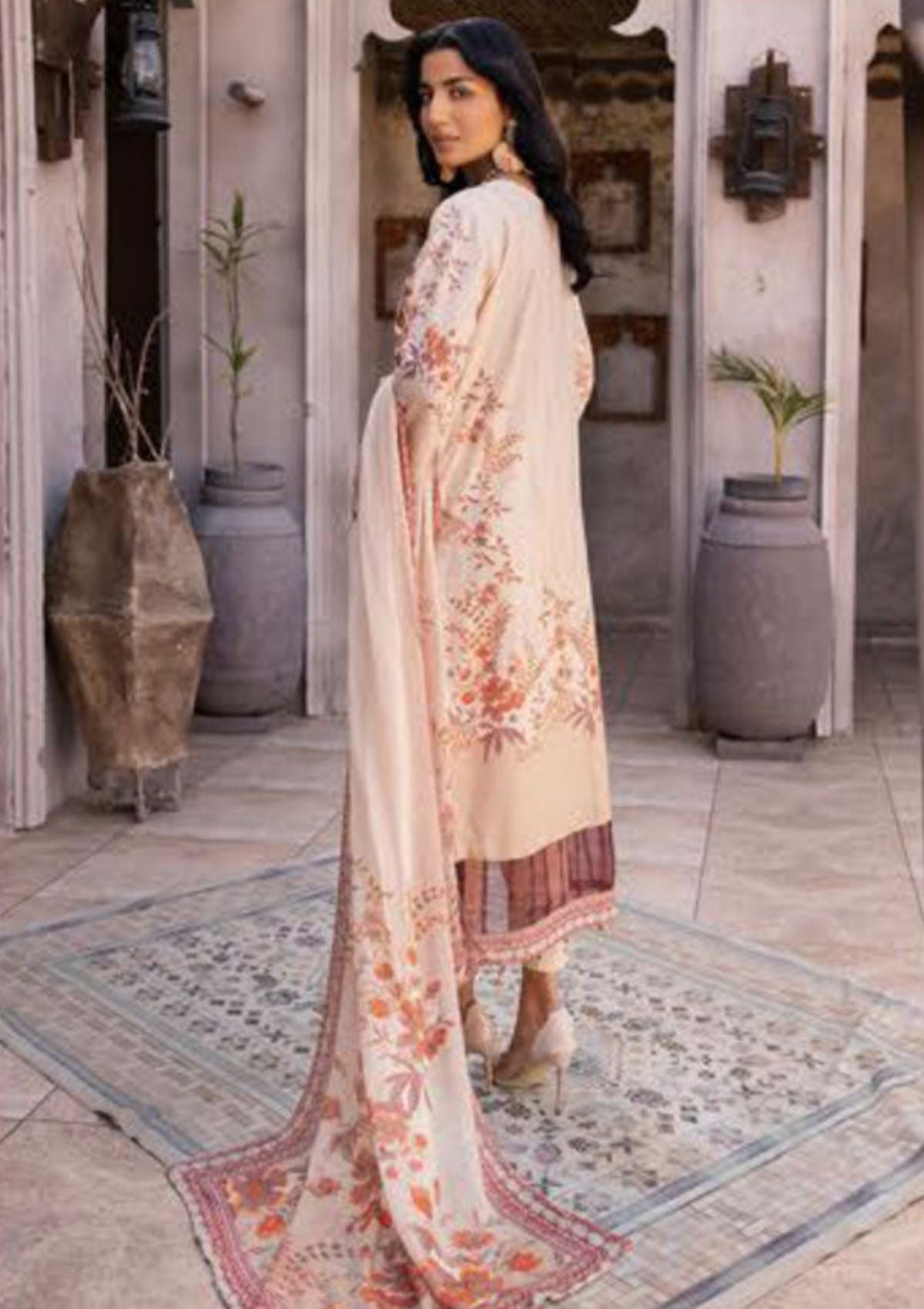Winter Collection - Shaista - Saman - Karandi - D#438 available at Saleem Fabrics Traditions