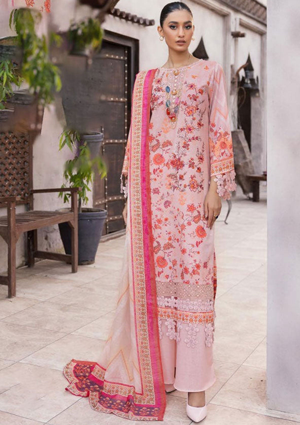 Winter Collection - Shaista - Saman - Karandi - D#443 available at Saleem Fabrics Traditions