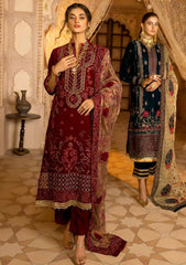 Winter Collection - Shaista - Velvet - Emb - SVEC#403 available at Saleem Fabrics Traditions