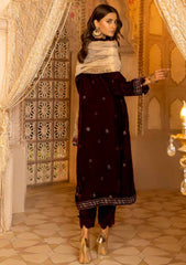 Winter Collection - Shaista - Velvet - Emb - SVEC#405 available at Saleem Fabrics Traditions