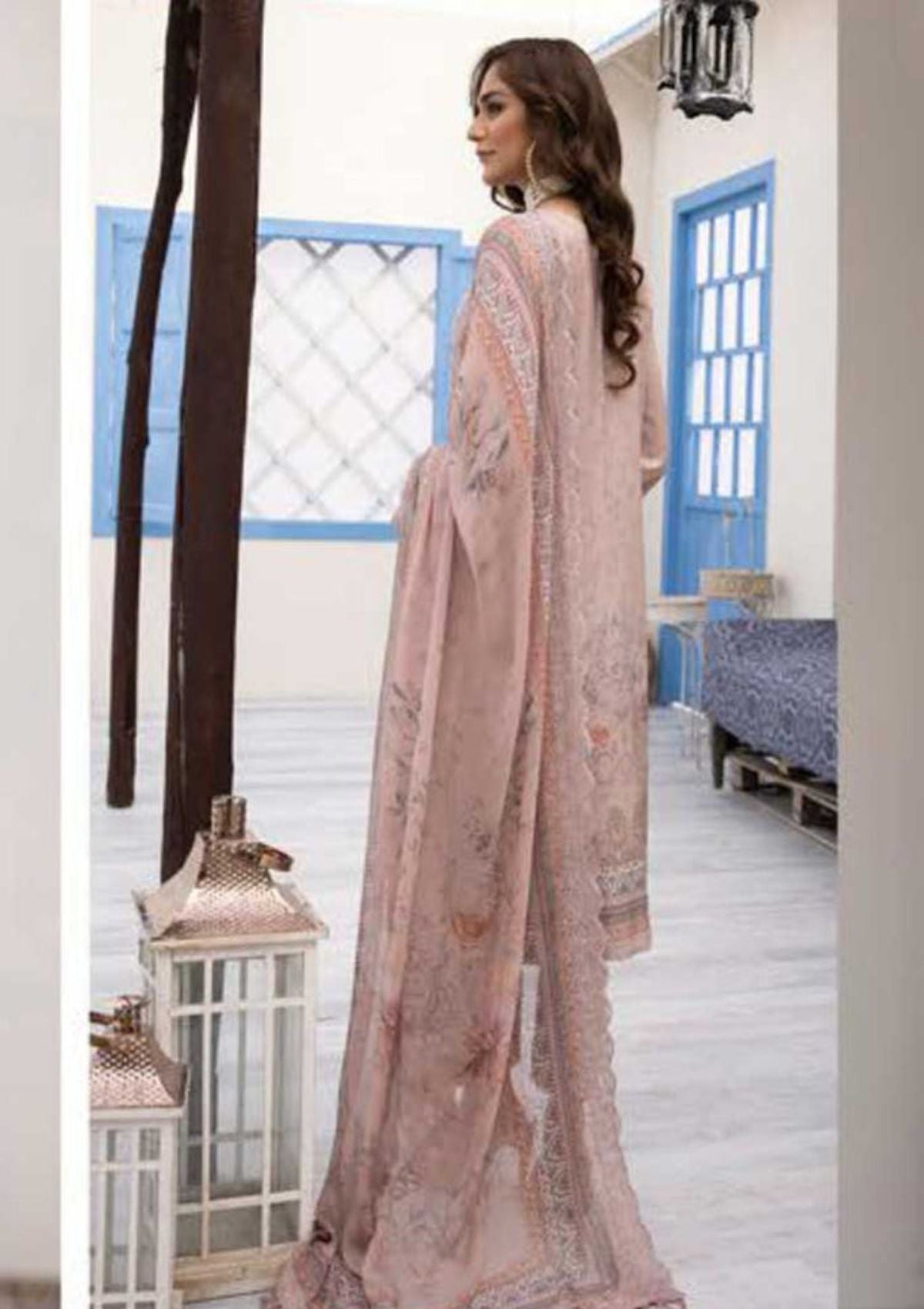 Winter Collection - Shehzal By Shaista - Viscose - D#395 available at Saleem Fabrics Traditions