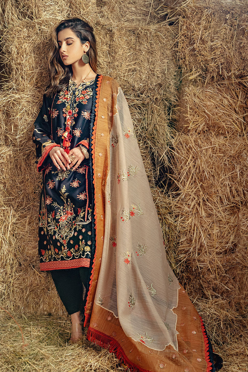 Winter Collection - Sobia Nazir - Autumn Winter - AW#01 A available at Saleem Fabrics Traditions