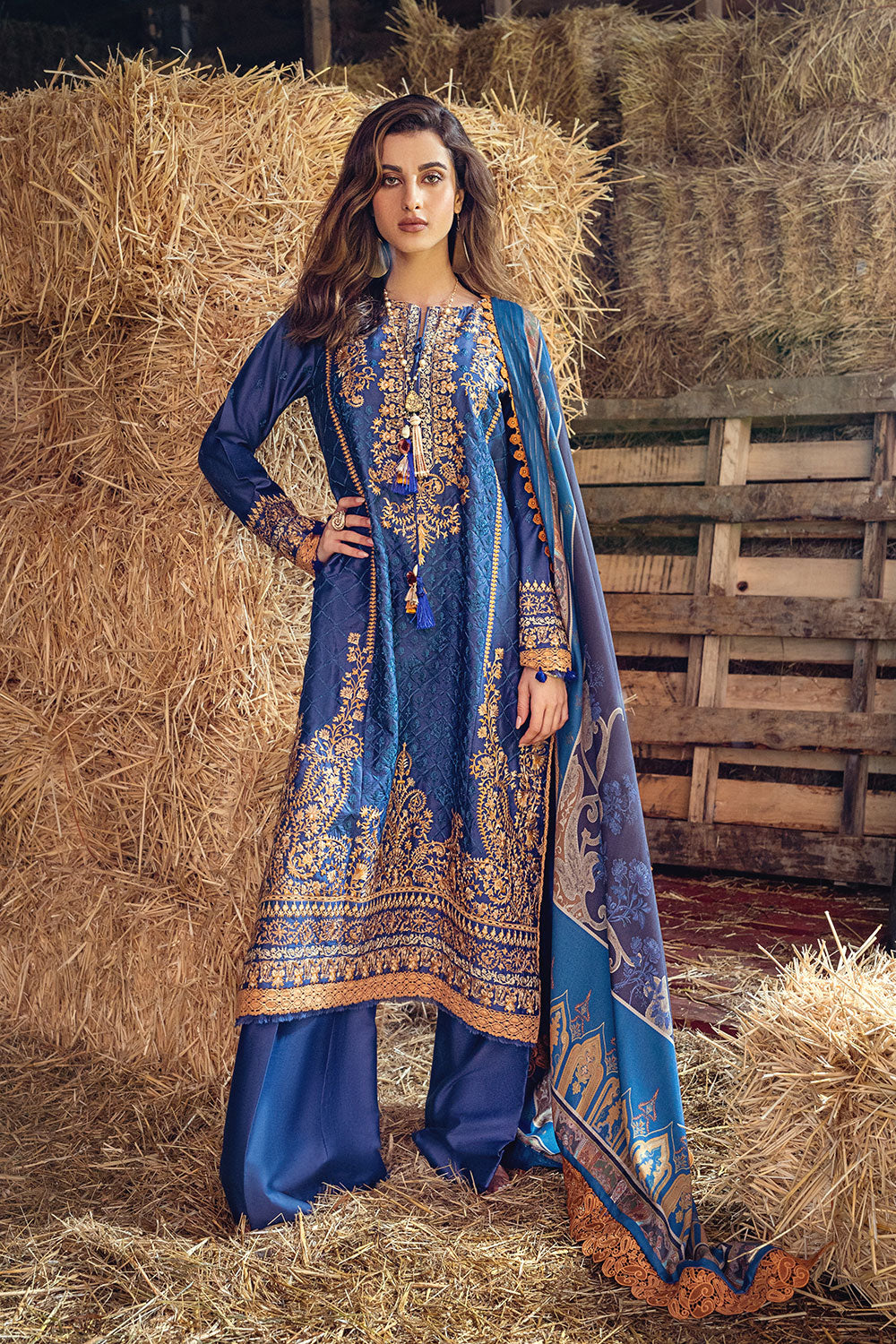 Winter Collection - Sobia Nazir - Autumn Winter - AW#03 A available at Saleem Fabrics Traditions