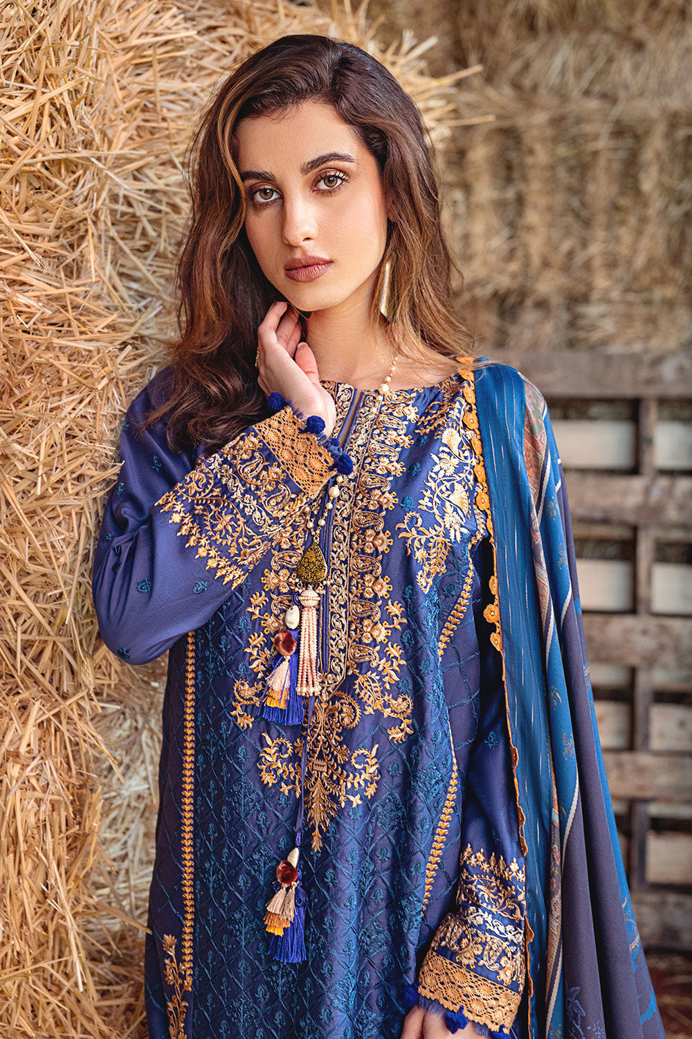 Winter Collection - Sobia Nazir - Autumn Winter - AW#03 A available at Saleem Fabrics Traditions