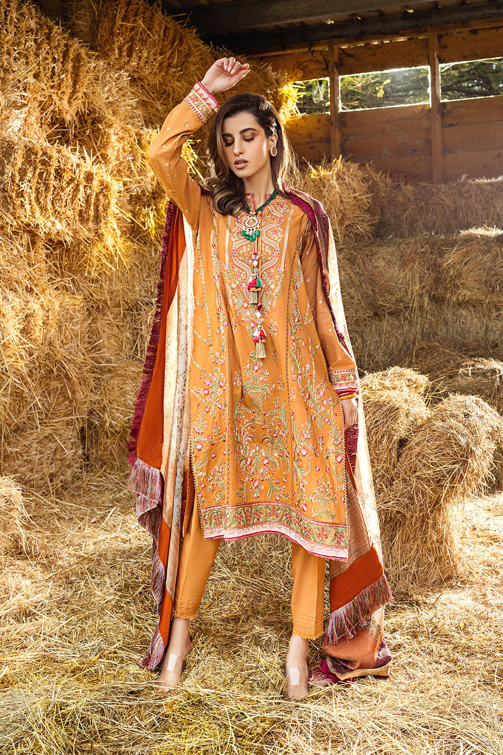 Winter Collection - Sobia Nazir - Autumn Winter - AW#04 A available at Saleem Fabrics Traditions