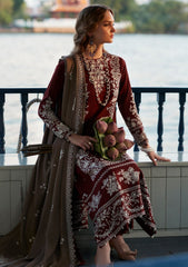 Winter Collection - Zaha - Unstitched - D#12 - Meliha available at Saleem Fabrics Traditions