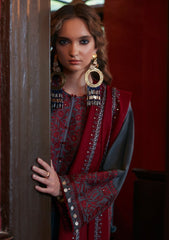 Winter Collection - Zaha - Unstitched - D#14 - Nehir available at Saleem Fabrics Traditions