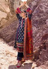 Winter Collection - Zainab Chottani - Winter Shawls - D#1 available at Saleem Fabrics Traditions