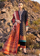 Winter Collection - Zainab Chottani - Winter Shawls - D#2 available at Saleem Fabrics Traditions