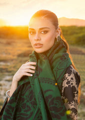Winter Collection - Zainab Chottani - Winter Shawls - D#3 available at Saleem Fabrics Traditions