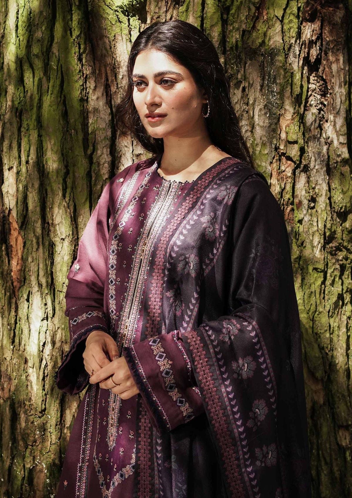 Winter Collection - Zara Shahjahan - Coco - D#2B available at Saleem Fabrics Traditions