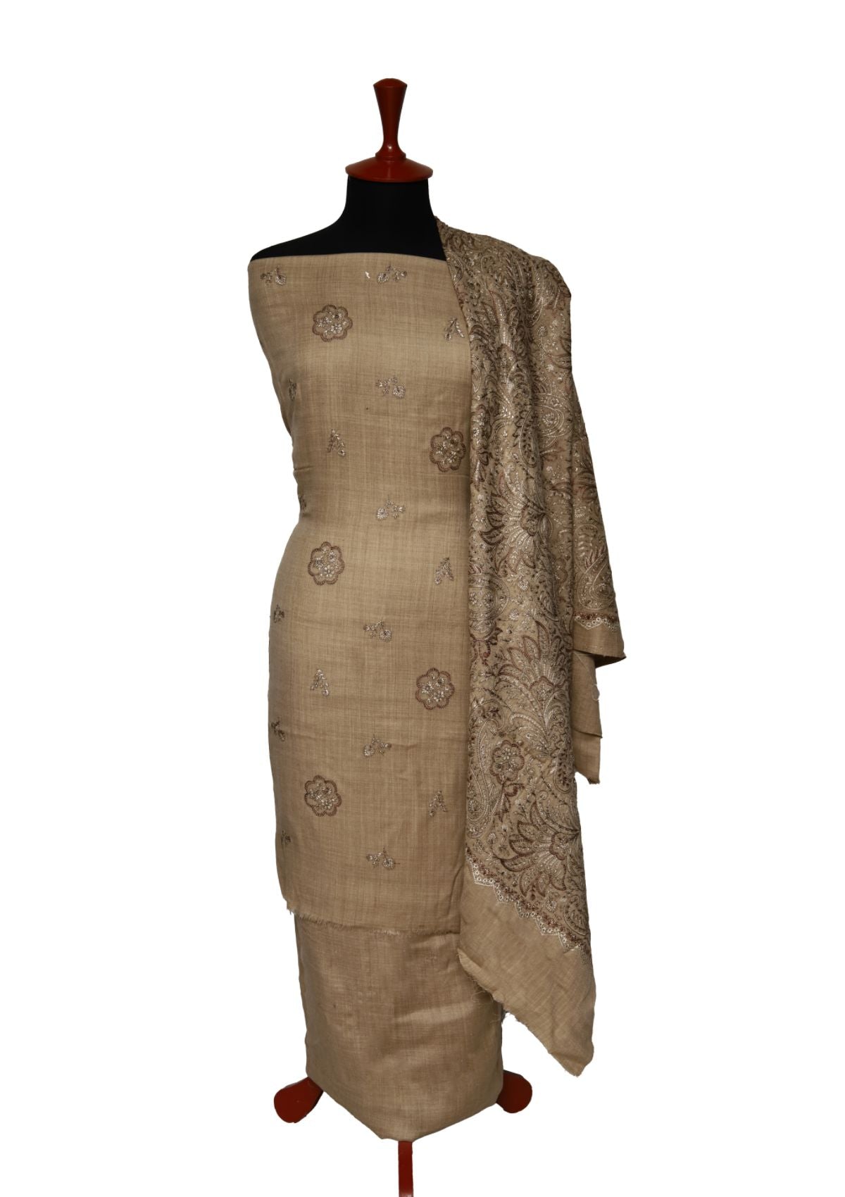 Winter Dress - Pashmina - Embroidery - D Skin D#02 by Saleem Fabrics PK