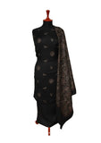 Winter Dress - Pashmina - Embroidery - L Brown D#02 by Saleem Fabrics PK