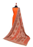 Winter Dress - Plain Khaddar Suit Jamawar Shawl - 3Pcs - D#6B available at Saleem Fabrics Traditions