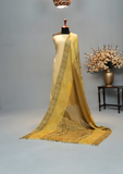 Winter Dress - Plain Marina Suit Jamawar Shawl - 3Pcs - Z#76 available at Saleem Fabrics Traditions