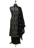 Winter Dress - Rubaaiyat - Velvet - 3-Pcs Black D#05 by Saleem Fabrics PK