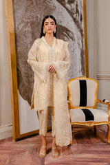 Formal Collection - Fozia Khalid - Lumieres Festive - VoL 3 - Chanterelle Beige