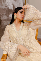 Formal Collection - Fozia Khalid - Lumieres Festive - VoL 3 - Chanterelle Beige