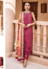 Lawn Collection - Shazme - Kamari - Luxury - SH#05 Crimson Candy