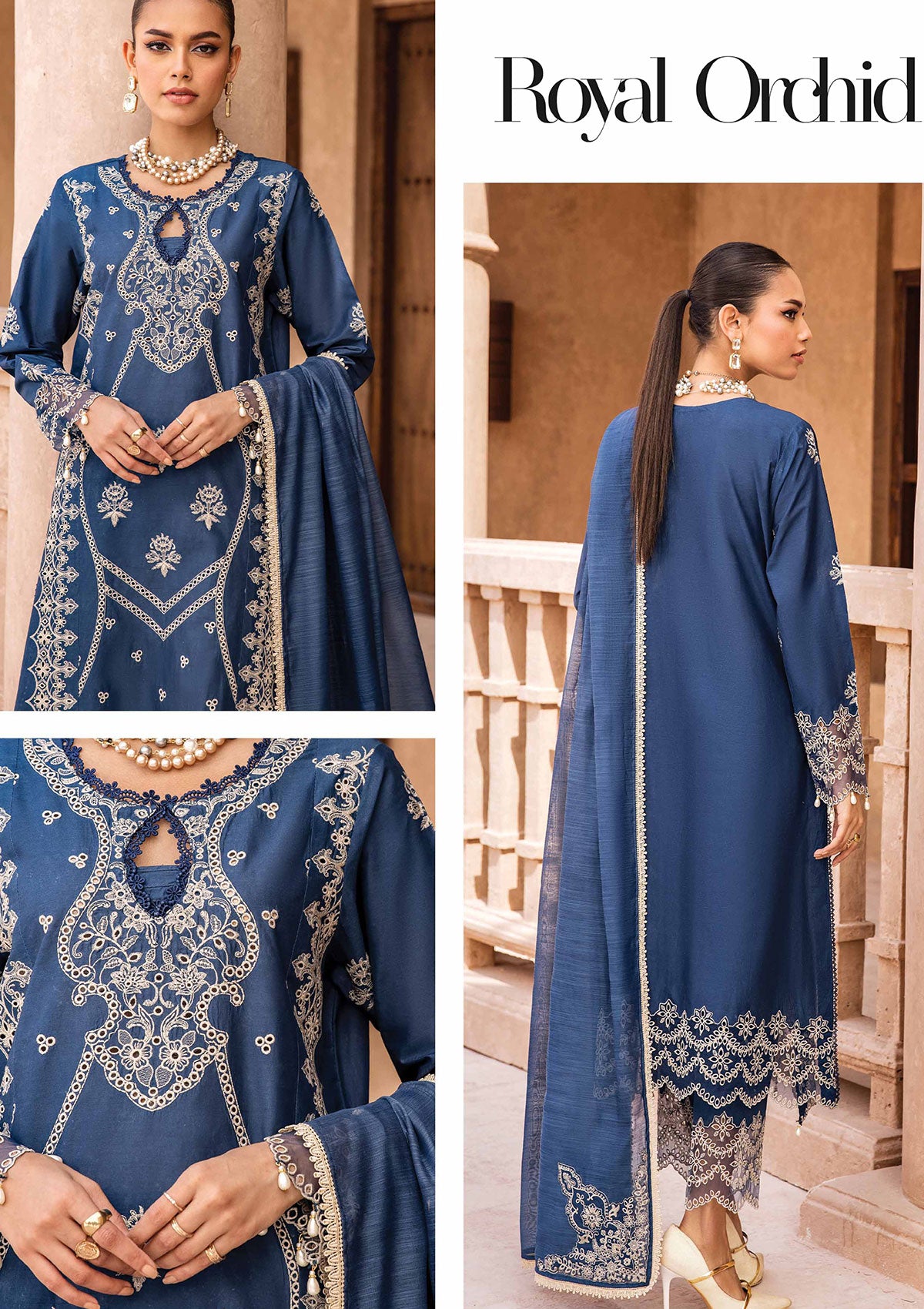 Lawn Collection - Shazme - Kamari - Luxury - SH#06 Royal Orchid