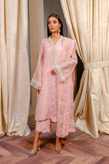 Formal Collection - Fozia Khalid - Lumieres Festive - VoL 3 - Crepe Rose